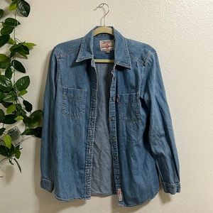 Levi’s denim shirt — size m